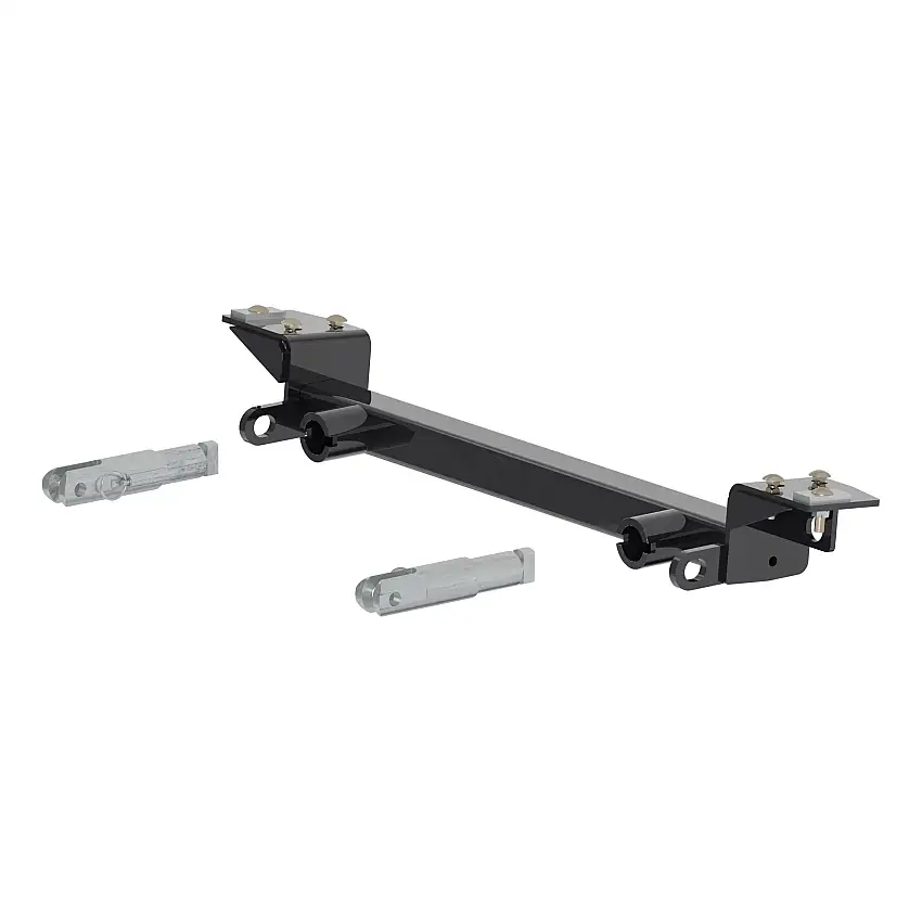 CURT 70128 Custom Tow Bar Base Plate Brackets for Dinghy Towing, Fits Select Jeep Liberty