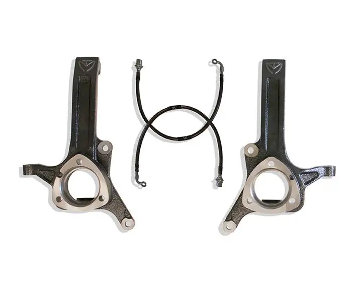 MaxTrac Suspension 702235 3.5" LIFT SPINDLES W/ BRAKE LINES