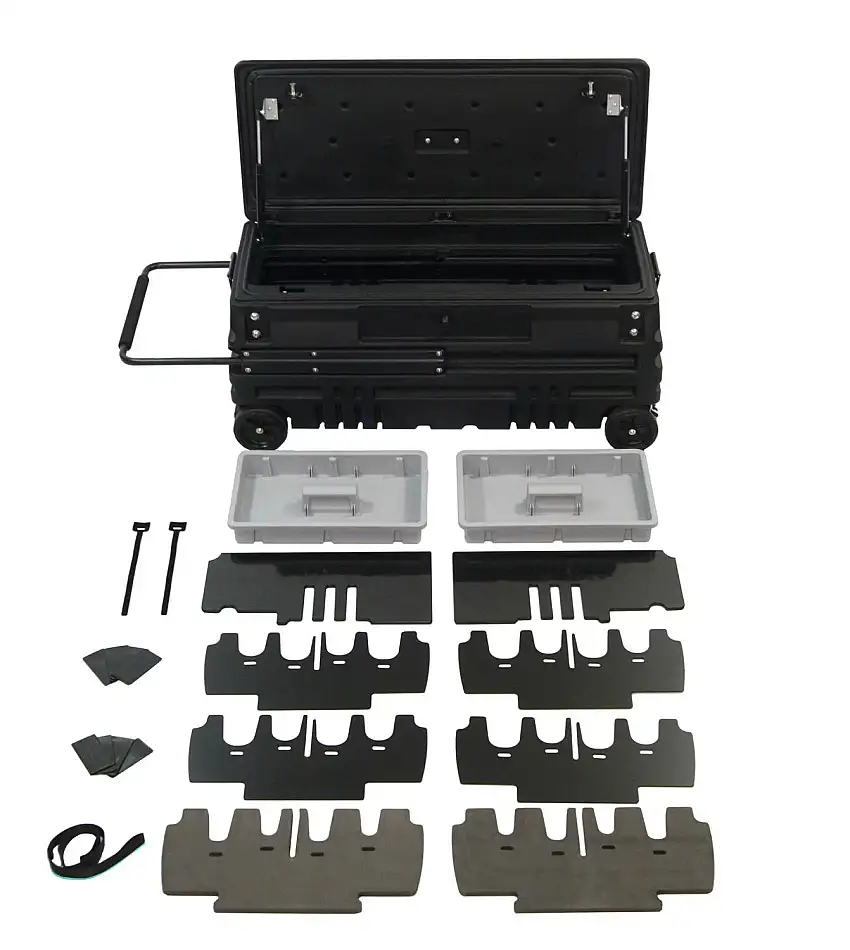 DU-HA 70601 DÜHA Squad Box - Interior/Exterior Portable Storage - Internal Latch