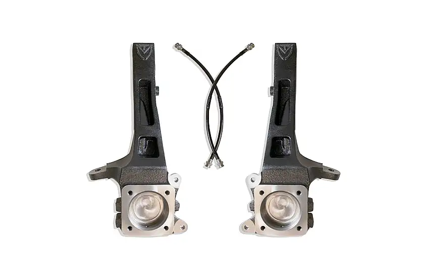 MaxTrac Suspension 706440 4" LIFT SPINDLES W/ BRAKE LINES