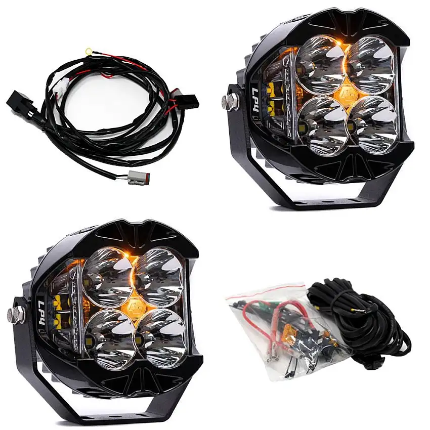 Baja Designs LP4 Pro LED Auxiliary Light Pod Pair Universal 297814-