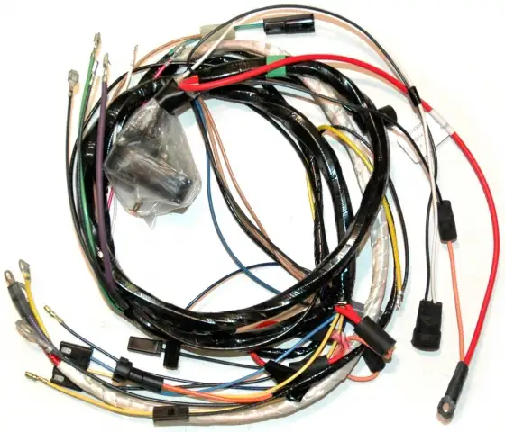 HARNESS-WIRE-ENGINE-ALL BIG BLOCK-MANUAL TRANSMISSION-74 (#74506MB)