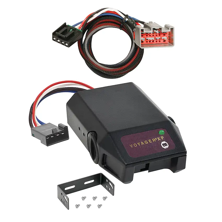2009-2014 Ford E-350 Econoline Super Duty Raybestos Voyager XP Proportional Brake Controller for Trailers with 1 to 4 Axles Black 761-9035