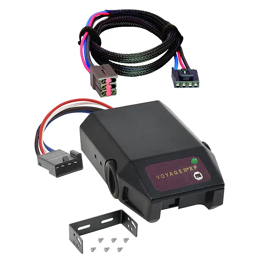 2010-2016 Land Rover LR4 Raybestos Voyager XP Proportional Brake Controller for Trailers with 1 to 4 Axles Black 761-9035