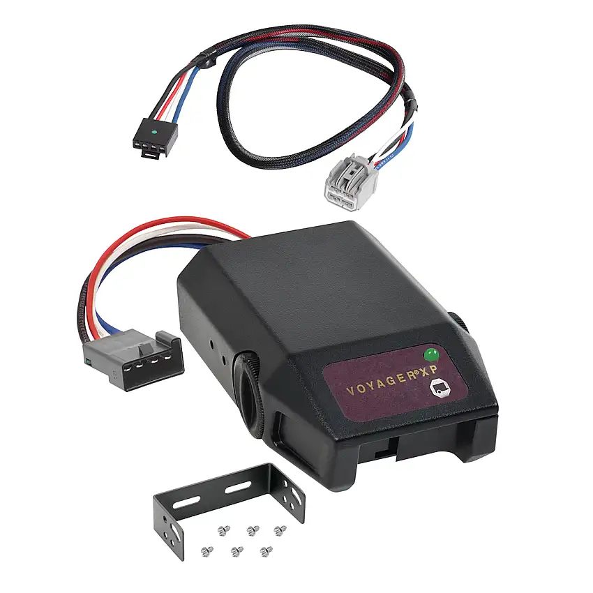 2017-2026 Chrysler Pacifica w/Factory 7-Way Voyager XP Proportional Brake Controller for Trailers with 1?4 Axles, Black 761-9035