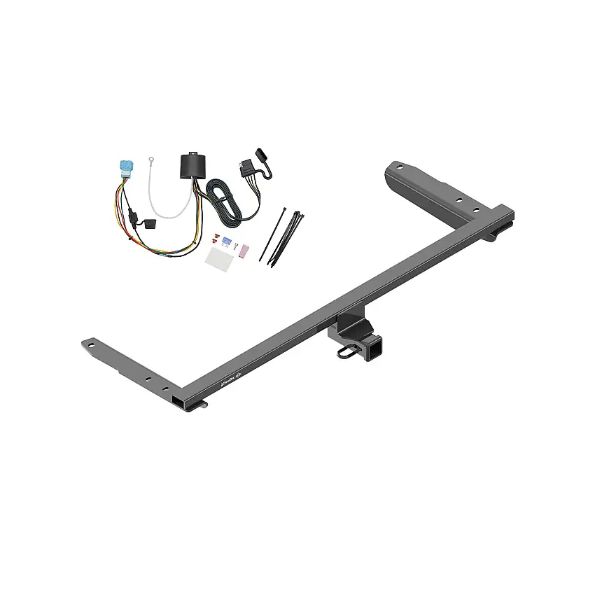 2018-2023 Honda Odyssey With Fuse Provisions Draw-tite Class 3 Trailer Hitch, 2 Inch Square Receiver Bundle w/ Plug-n-Play T-One Wiring Harness