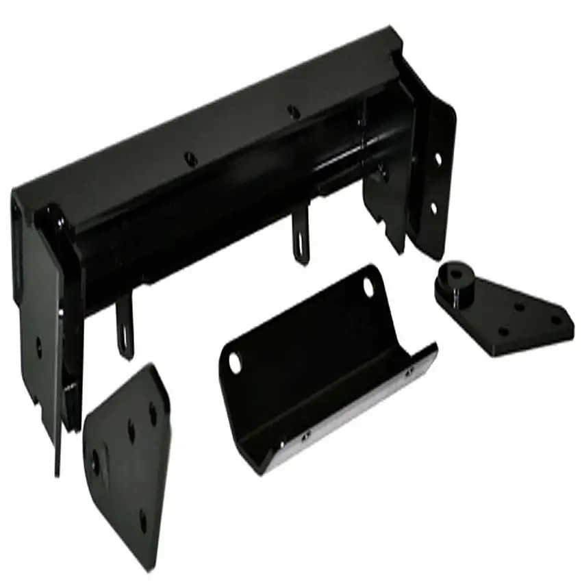 Warn 79403 Snow Plow Mount Kit Yamaha Grizzly Black Front Kit