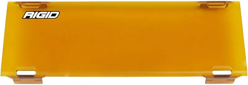Rigid Industries 10in E-Series Light Cover - Yellow - Trim 4in & 6in