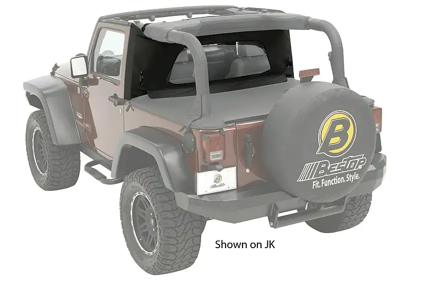 Bestop 80035-35 Windjammer™ Wraparound Wind Screen