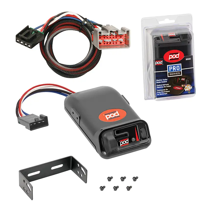 2008-2016 Ford F-250 Super Duty Tekonsha POD Trailer Time Delay Brake Controller for Trailers with 1 to 2 Axles 80500