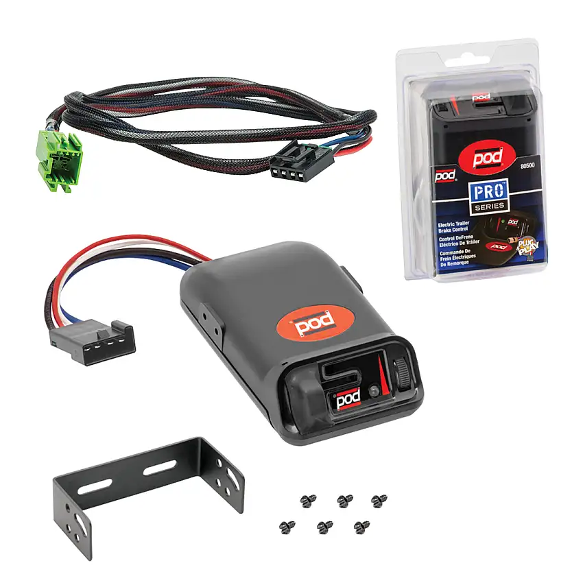 2007-2009 Dodge Sprinter 2500 Tekonsha POD Trailer Time Delay Brake Controller for Trailers with 1 to 2 Axles 80500