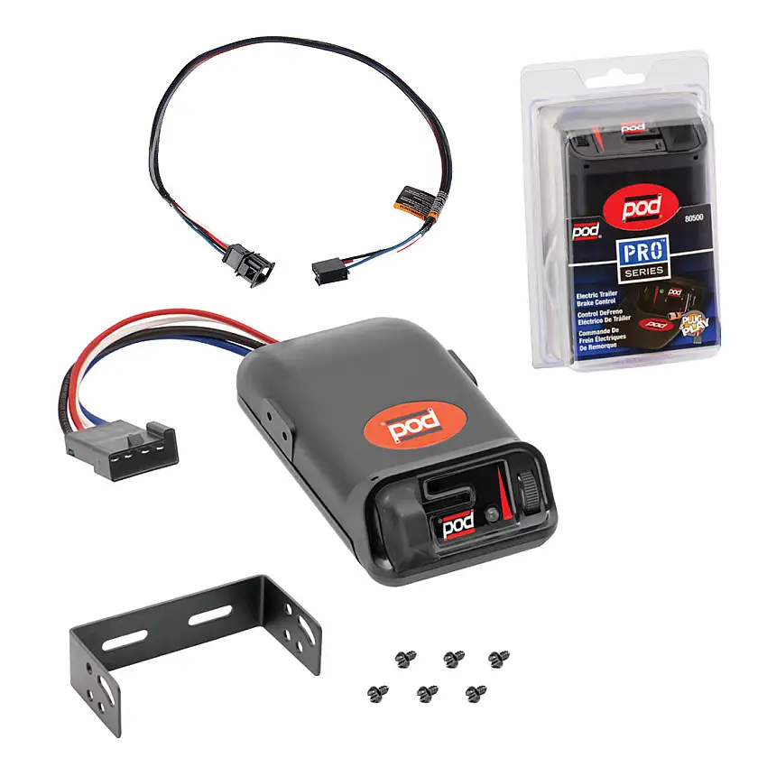 2004-2006 Porsche Cayenne Tekonsha POD Trailer Time Delay Brake Controller for Trailers with 1 to 2 Axles 80500