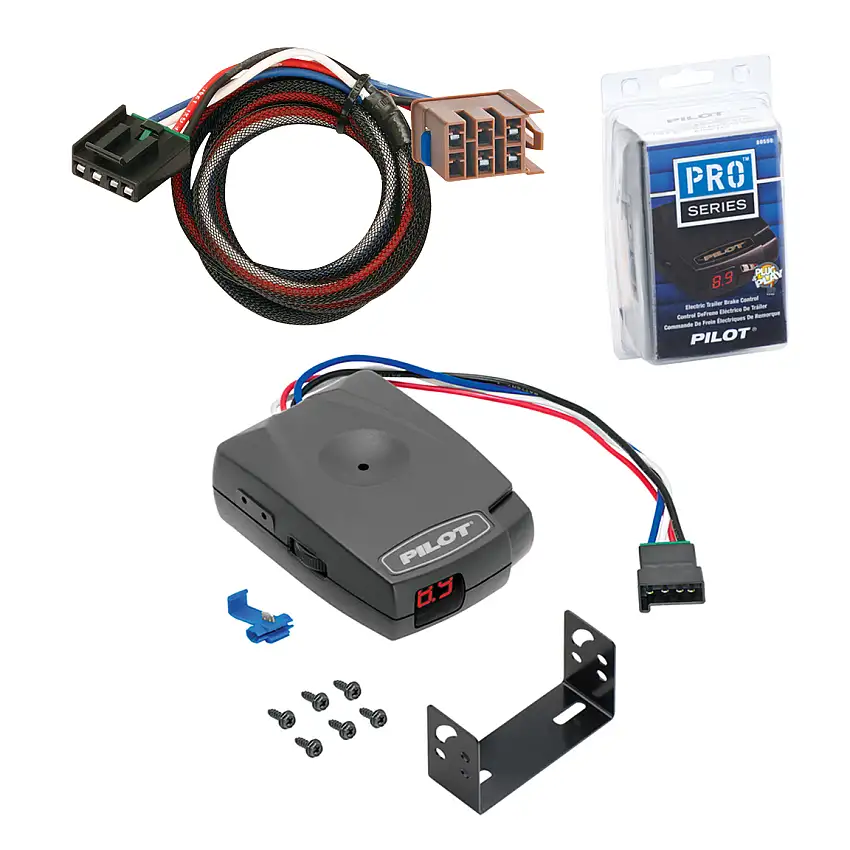 2003-2006 Chevrolet Silverado 3500 Tekonsha Pilot Trailer Time Delay Brake Controller for Trailers with 1 to 3 Axles 80550