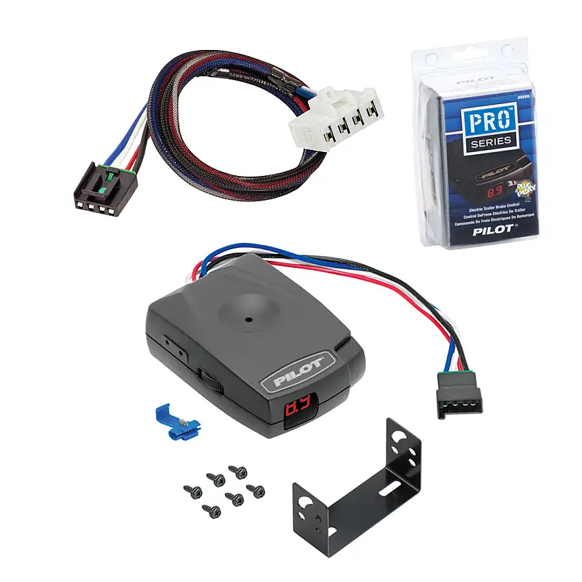 1998-2009 Dodge Durango Tekonsha Pilot Trailer Time Delay Brake Controller for Trailers with 1 to 3 Axles 80550