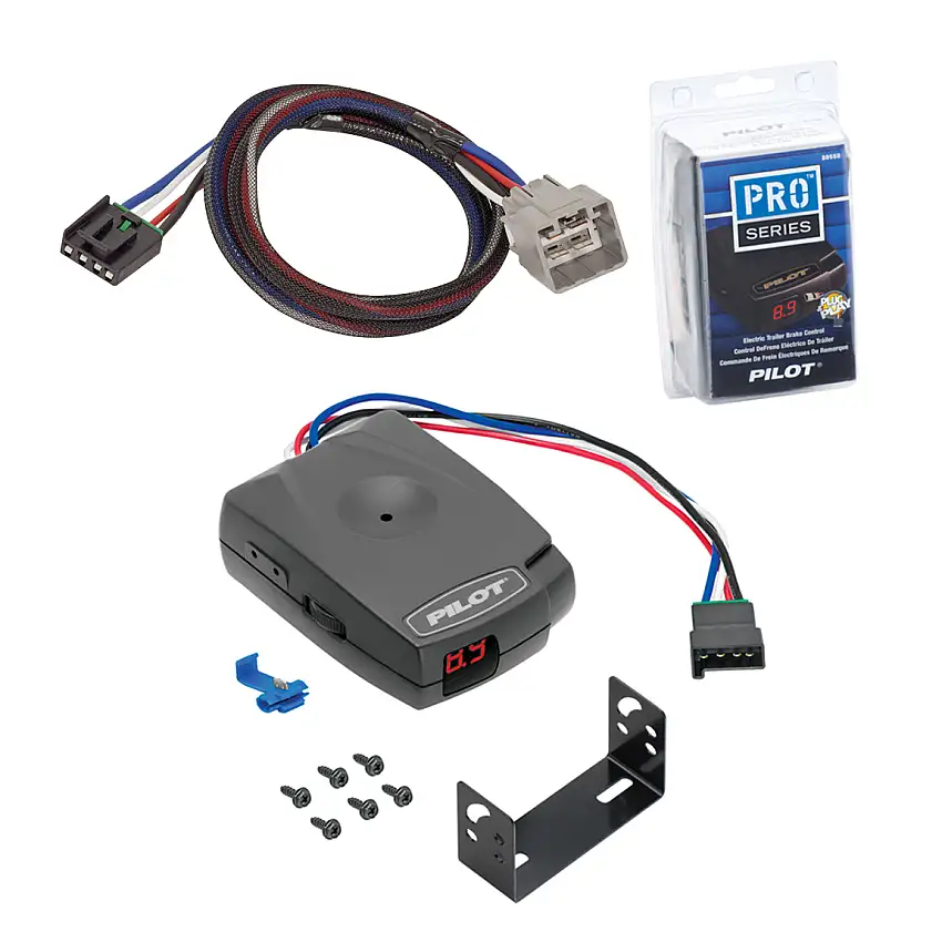 2019-2024 RAM 1500 Tekonsha Pilot Trailer Time Delay Brake Controller for Trailers with 1 to 3 Axles 80550