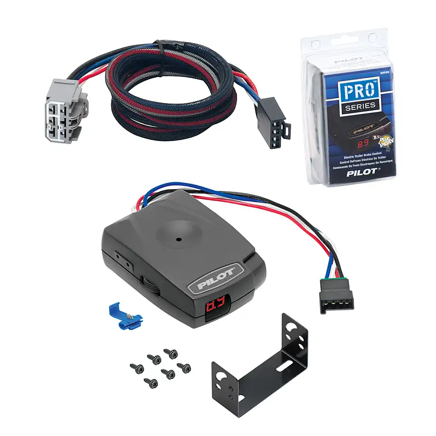 2007-2009 Saturn Outlook Tekonsha Pilot Trailer Time Delay Brake Controller for Trailers with 1 to 3 Axles 80550