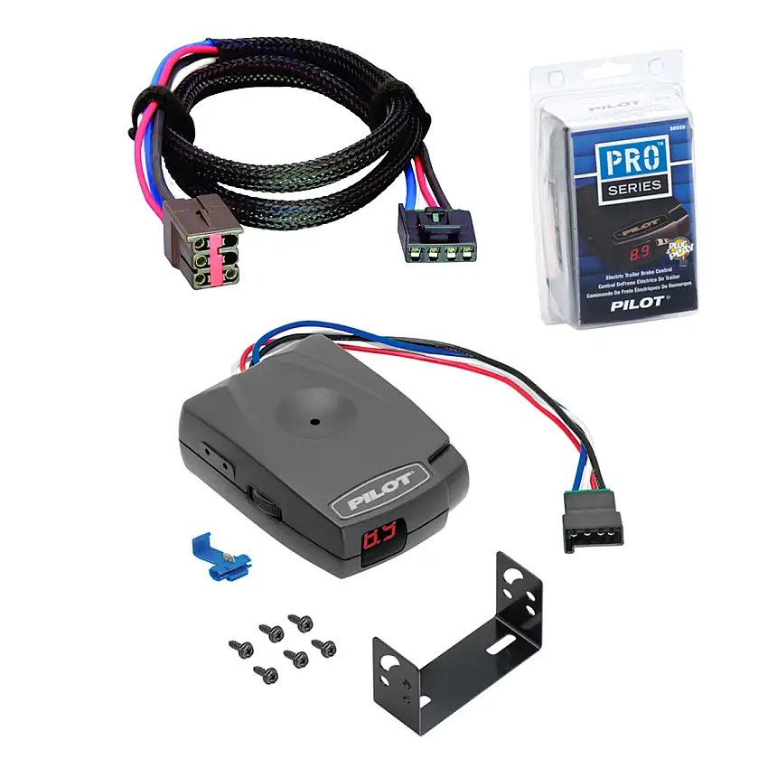 2003-2005 Lincoln Aviator Tekonsha Pilot Trailer Time Delay Brake Controller for Trailers with 1 to 3 Axles 80550