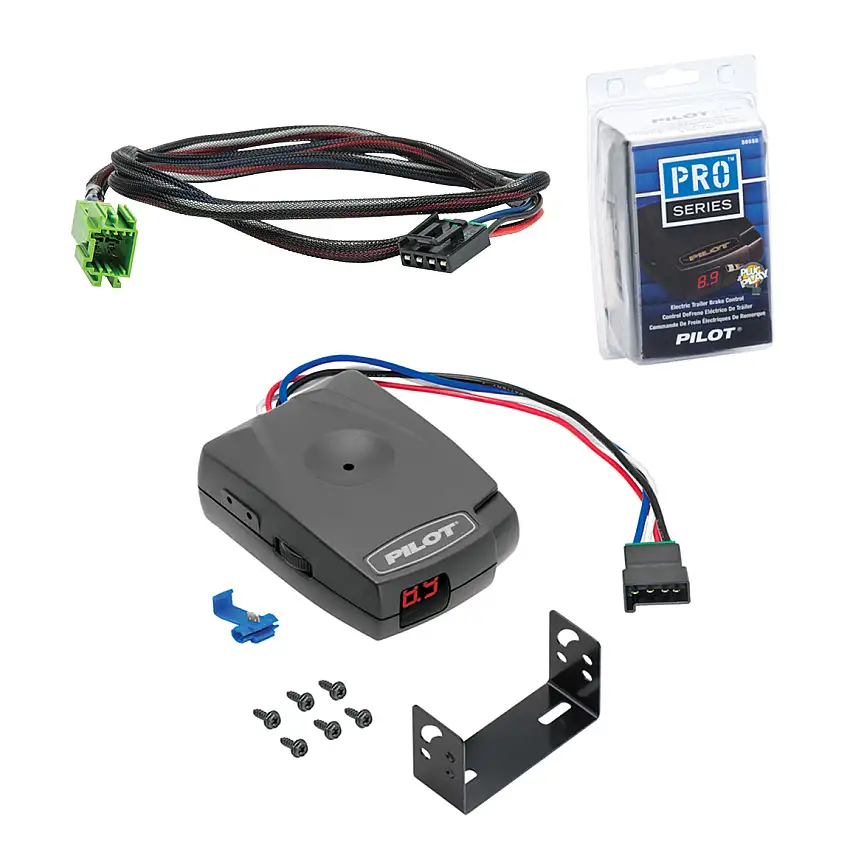 2007-2009 Dodge Sprinter 2500 Tekonsha Pilot Trailer Time Delay Brake Controller for Trailers with 1 to 3 Axles 80550