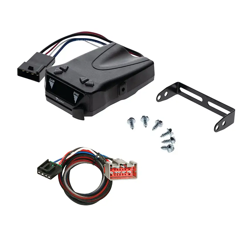 2017-2026 Ford F-550 Super Duty Brakeman IV Time?Delay Brake Controller for Trailers with 1?4 Axles, Black 8507111