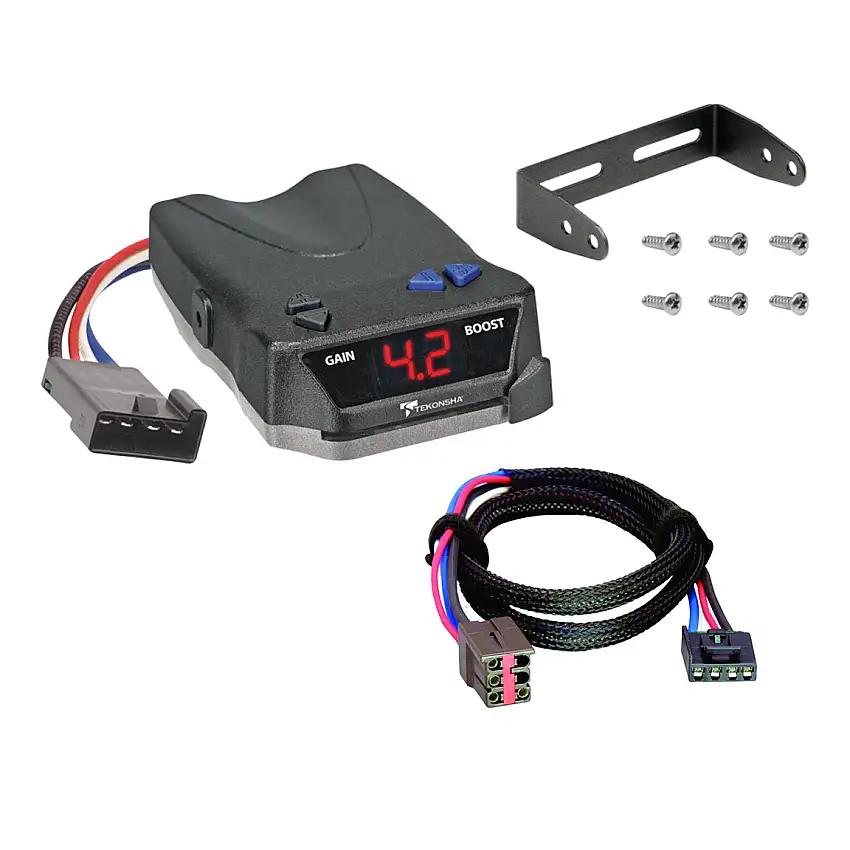 1995-2003 Ford Windstar Tekonsha BRAKE-EVN Proportional Brake Controller for Trailers with 1 to 4 Axles Black 8508220