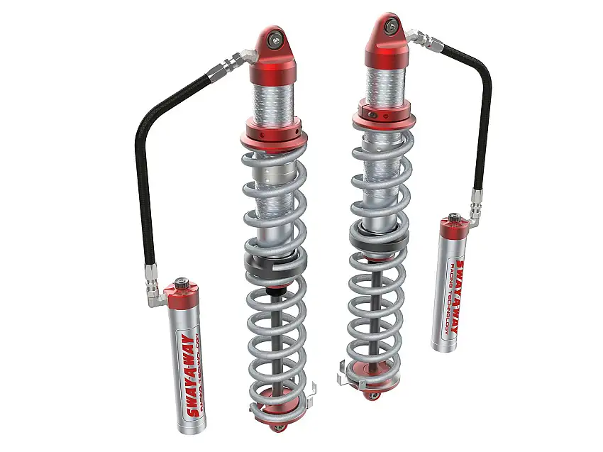 AFE 852-0058-01-CA Sway-A-Way 3.0 Rear Coilover Kit w/ Remote Reservoirs and Compression Adjuster