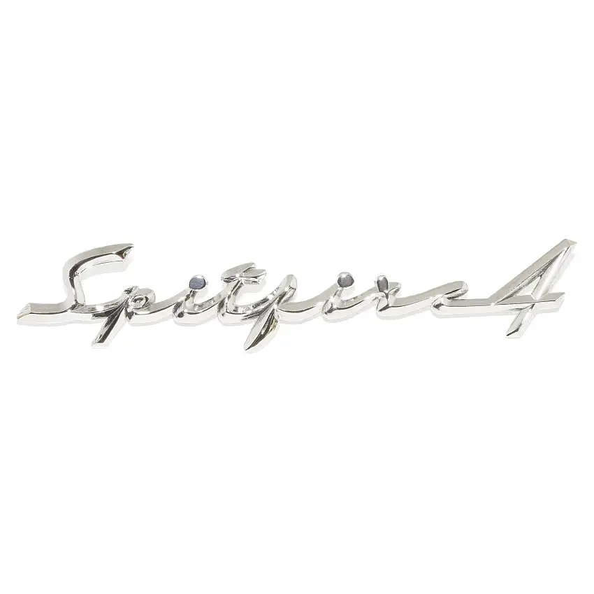 Spitfire 4 Name Plate