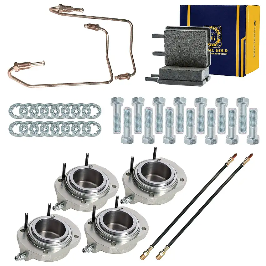 Jaguar Premium Front Brake Cylinder & Piston Master Kit, 2-1/8", MK I, MK II