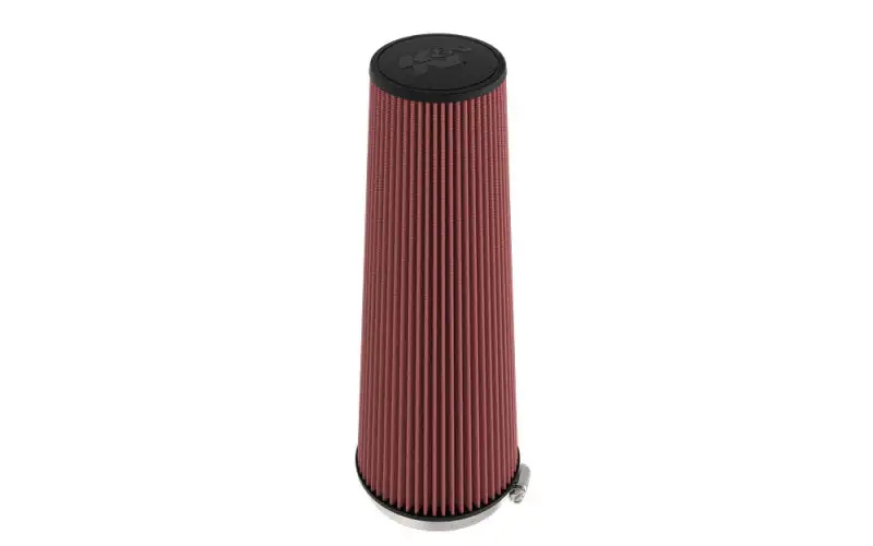 K&N Universal Clamp-On Air Filter 7-1/2in 6 DEG FLG 5in OD 20 1/8in H
