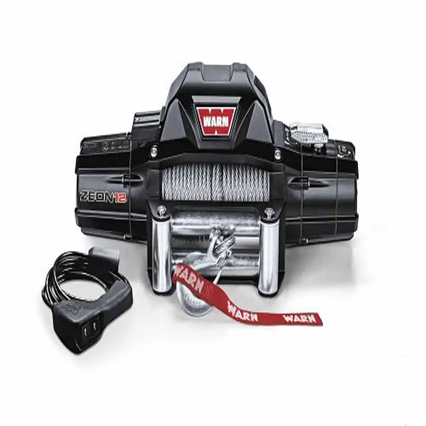 Warn 89120 ZEON 12 12000lb Off-Road Winch 12V Steel Cable