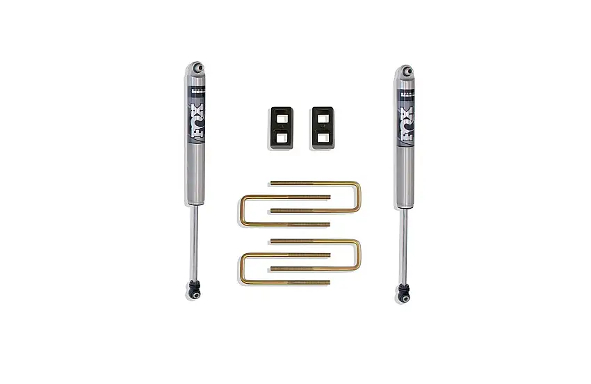 MaxTrac Suspension 901320F 1"/2" REAR LIFT BOX KIT W/ FOX SHOCKS