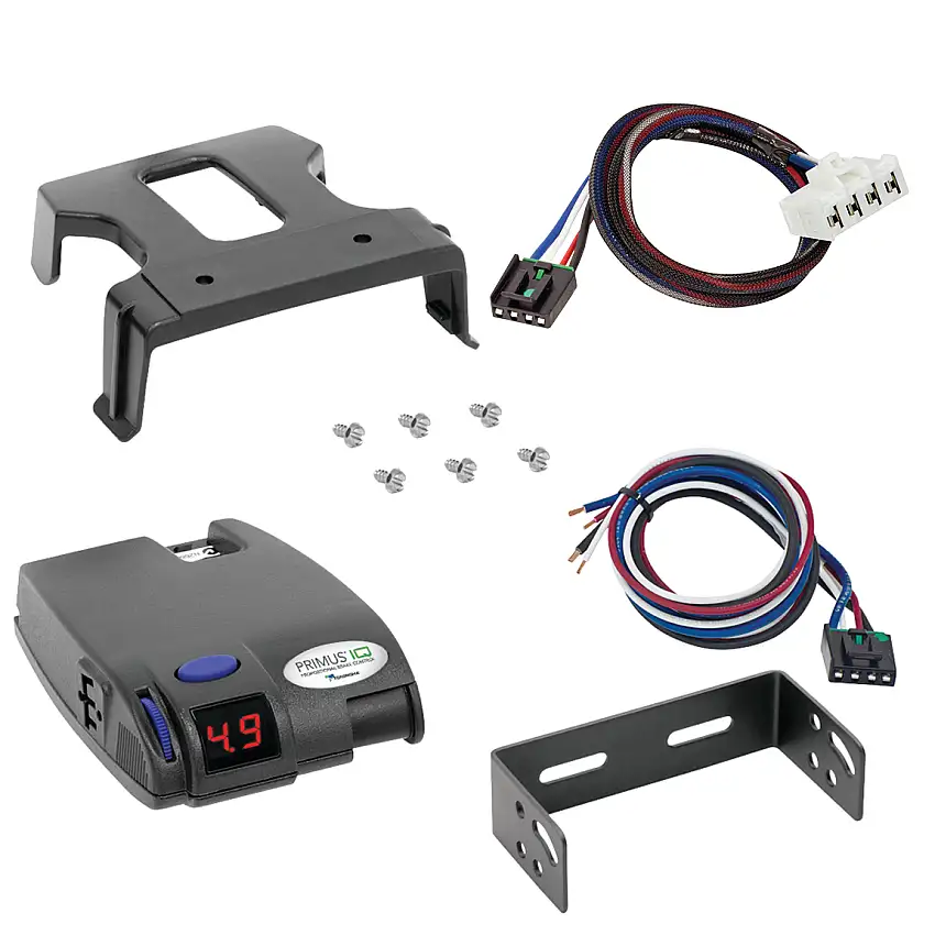 2007-2009 Chrysler Aspen Tekonsha Primus IQ Proportional Brake Controller for Trailers with 1 to 3 Axles Gray 90160