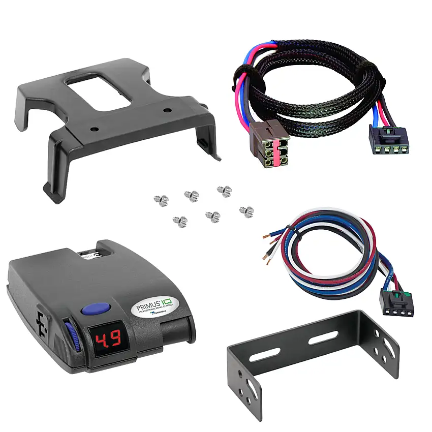 1997-2012 Ford Expedition Tekonsha Primus IQ Proportional Brake Controller for Trailers with 1 to 3 Axles Gray 90160