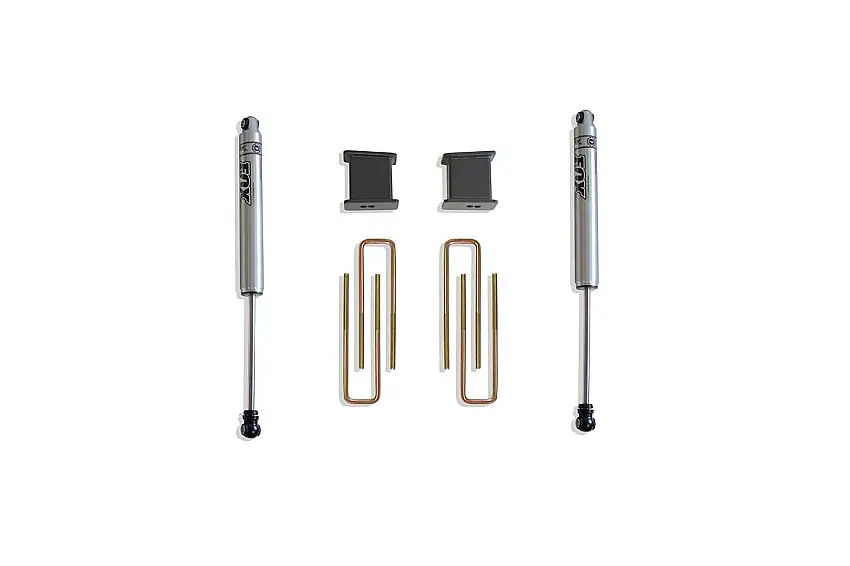 MaxTrac Suspension 901750F 4" REAR LIFT BOX KIT W/ FOX SHOCKS
