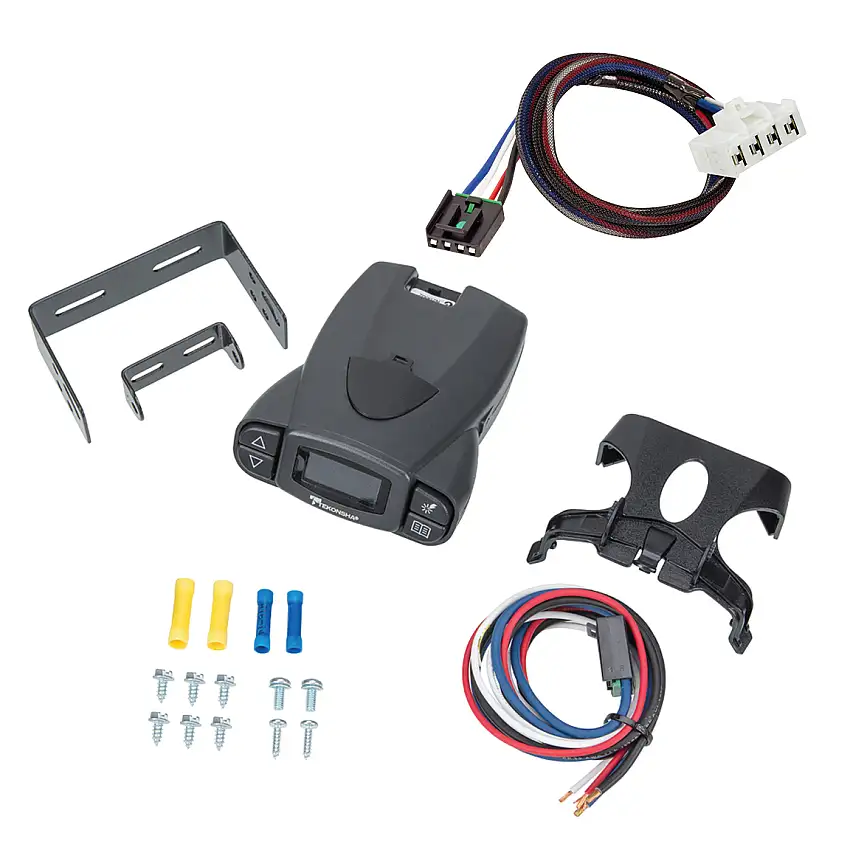 1998-2009 Dodge Durango Tekonsha Prodigy P3 Proportional Brake Controller for Trailers with 1 to 4 Axles Black 90195