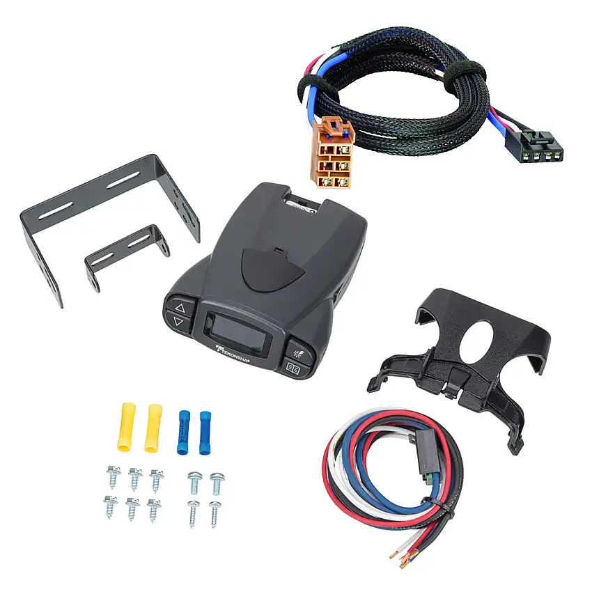 2001-2002 Chevrolet Silverado 3500 Tekonsha Prodigy P3 Proportional Brake Controller for Trailers with 1 to 4 Axles Black 90195