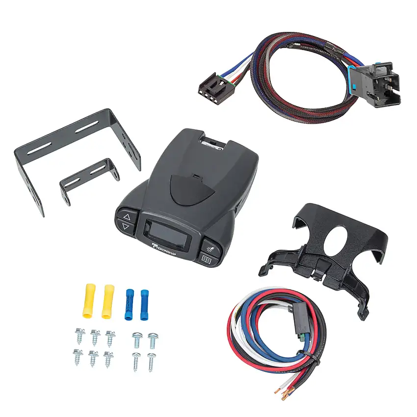 2004-2023 Freightliner XC Tekonsha Prodigy P3 Proportional Brake Controller for Trailers with 1 to 4 Axles Black 90195