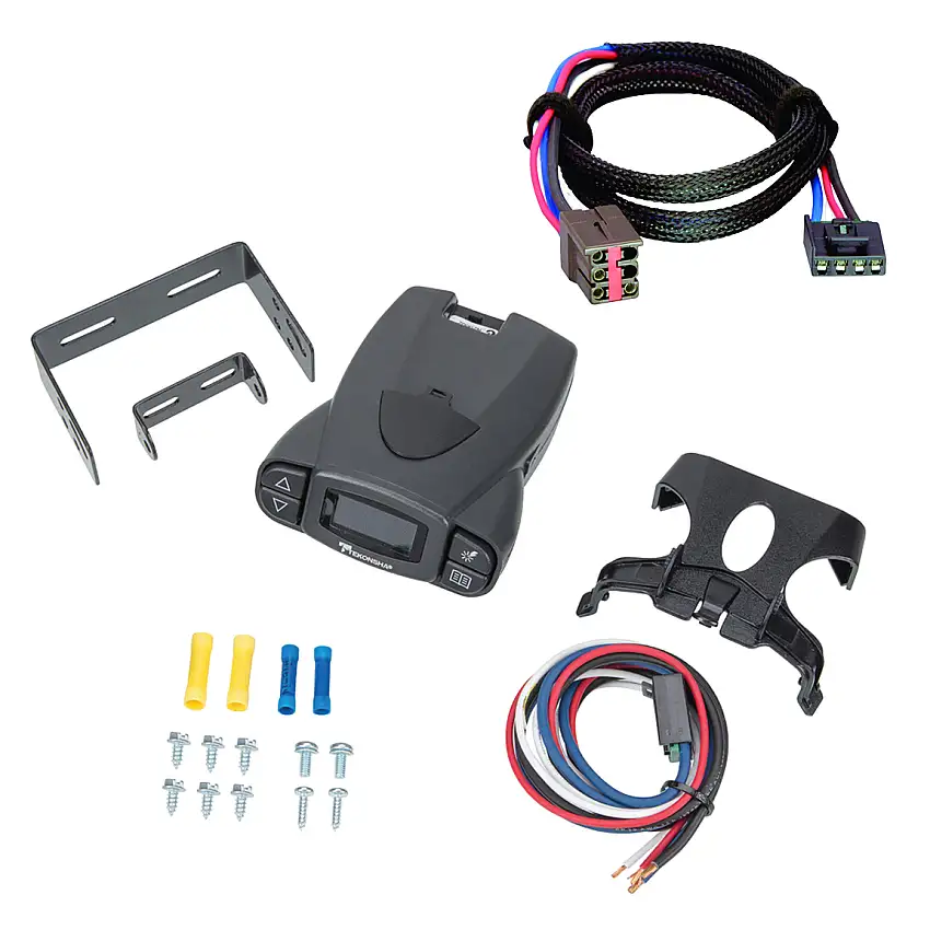 1997-1997 Ford F-250 HD Tekonsha Prodigy P3 Proportional Brake Controller for Trailers with 1 to 4 Axles Black 90195