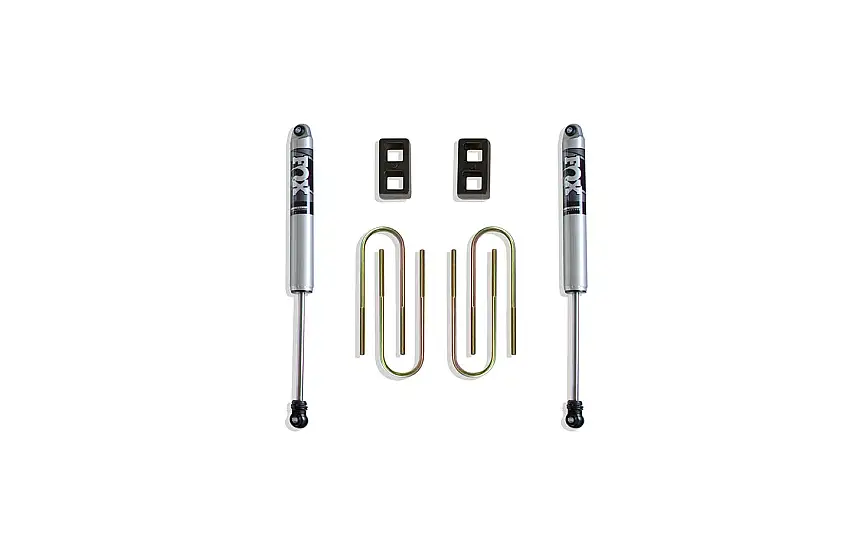 MaxTrac Suspension 902120F 2" REAR LIFT BOX KIT W/ FOX SHOCKS