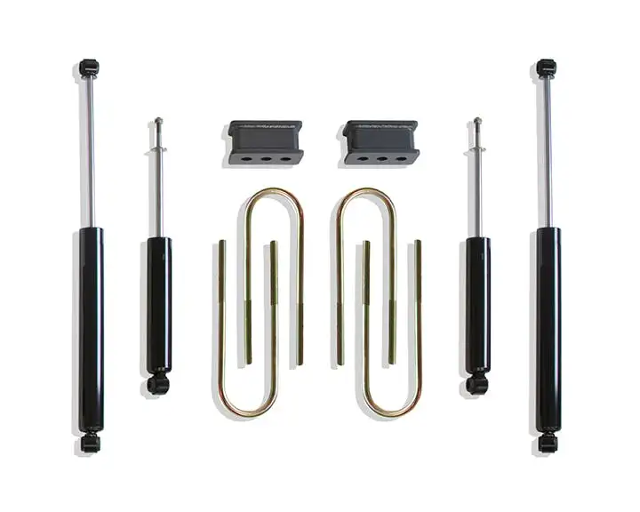MaxTrac Suspension 902225L 2.5" REAR LIFT BOX KIT (4.125" X 13.5" U-BOLTS)