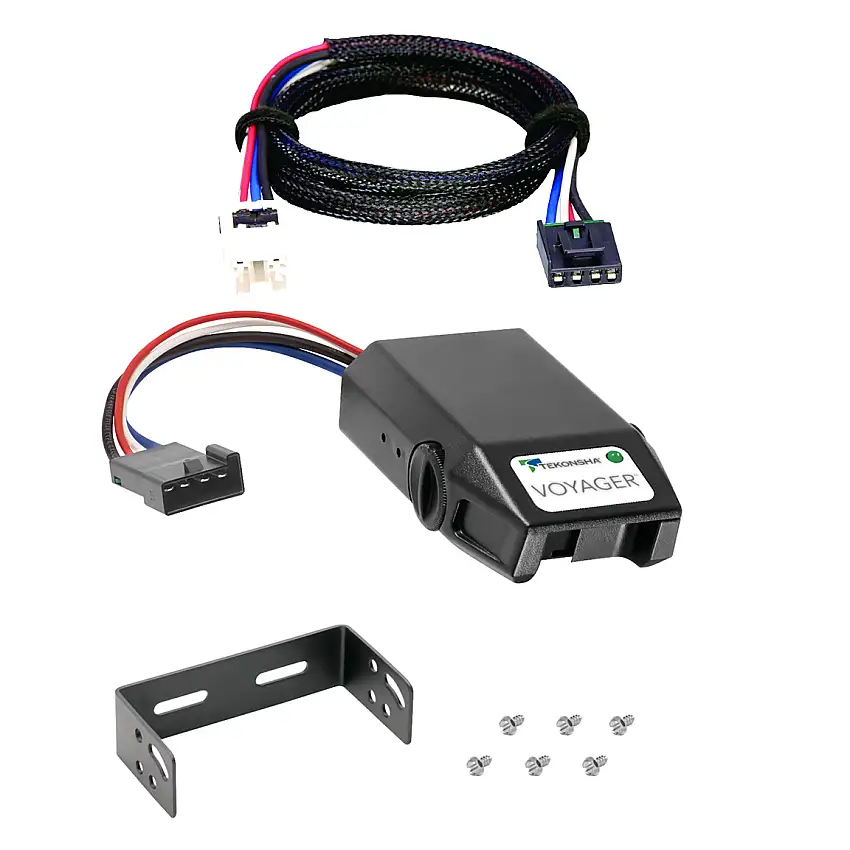 2004-2024 Nissan Titan Except Titan XD Voyager Proportional Brake Controller for Trailers with 1?4 Axles, Black 9030