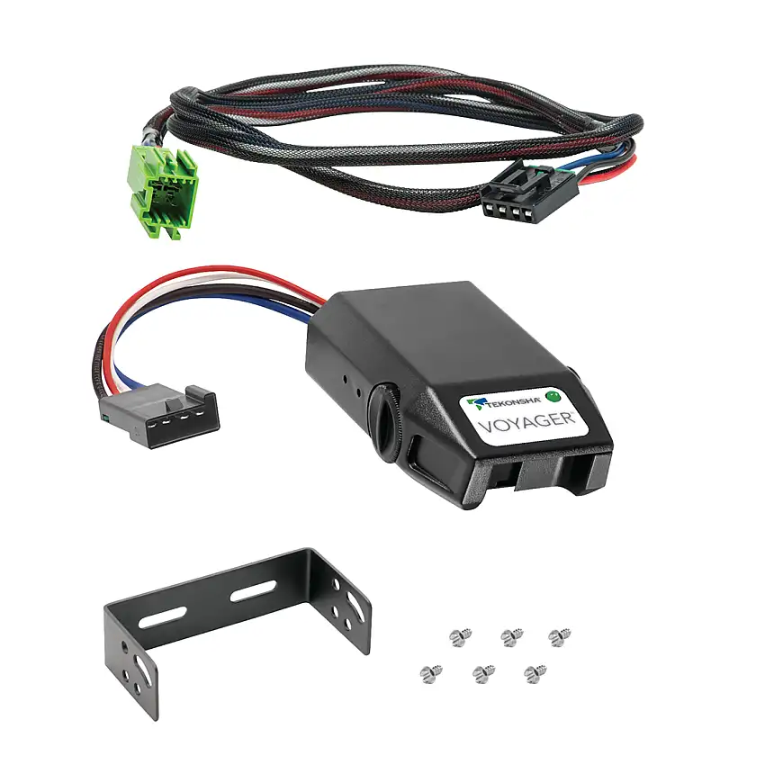 2007-2021 Freightliner Sprinter 2500 Tekonsha Voyager Proportional Brake Controller for Trailers with 1 to 4 Axles Black 9030