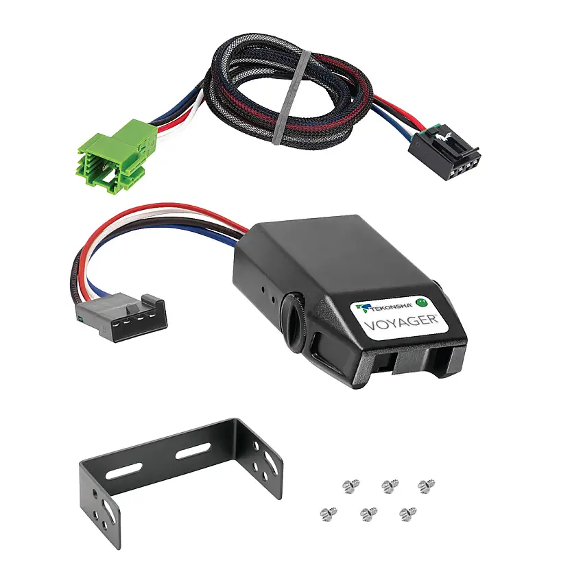 2012-2015 Mercedes-Benz GL550 Tekonsha Voyager Proportional Brake Controller for Trailers with 1 to 4 Axles Black 9030