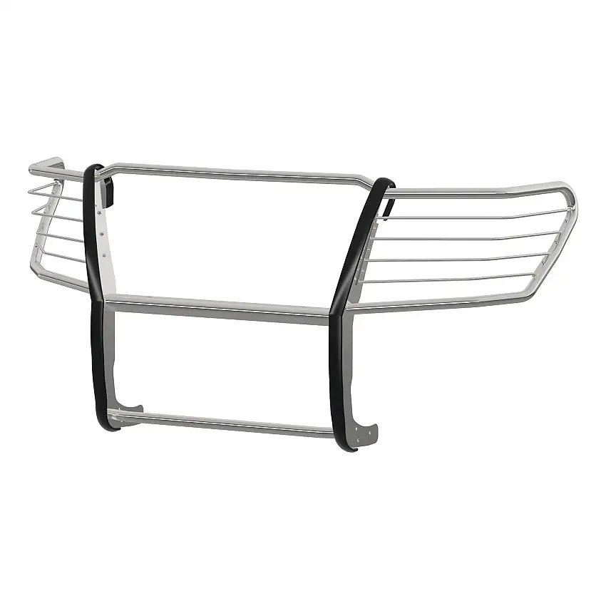 ARIES 9052-2 1-1/2-Inch Polished Stainless Steel Grille Guard, No-Drill, Select Nissan Titan XD