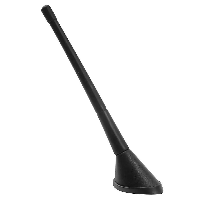 Raked Shorty Amplified Antenna - Black