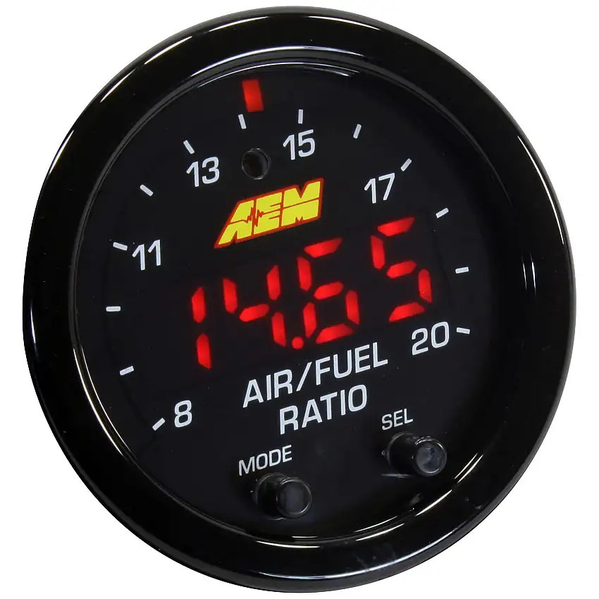 X-Series Wideband AFR Sensor and Controller Gauge by AEM