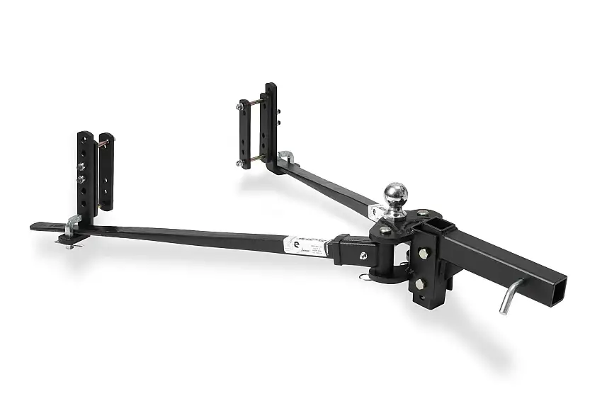 Fastway 92-00-0450 e2 4.5K light-duty trunnion weight distributing hitch w/ built-in sway control.