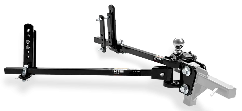 Fastway 92-00-1033 e2 10K trunnion WD hitch with built-in sway control. No-shank model.