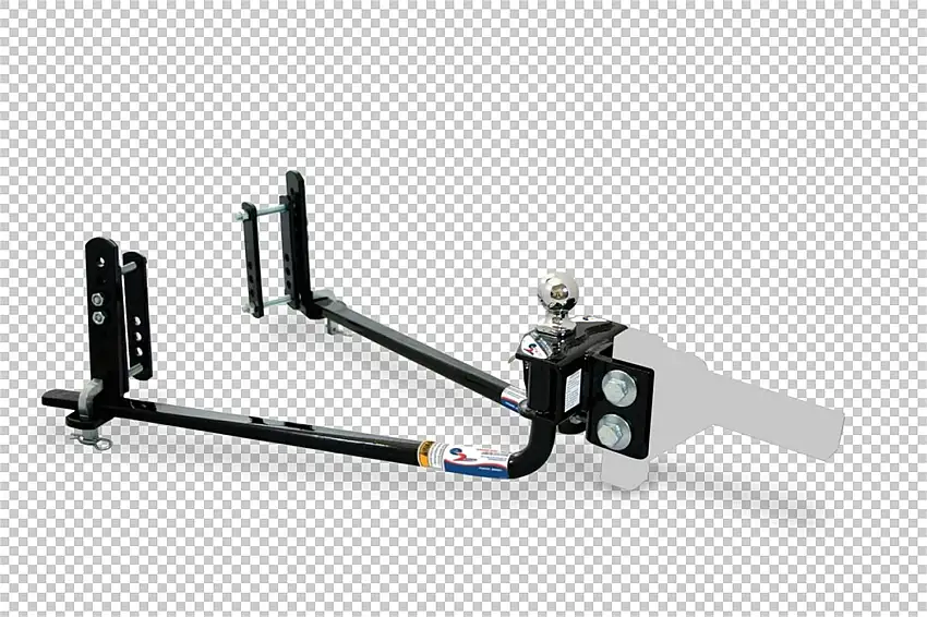 Fastway 94-00-1033 e2 10K round-bar WD hitch with built-in sway control. No-shank model.