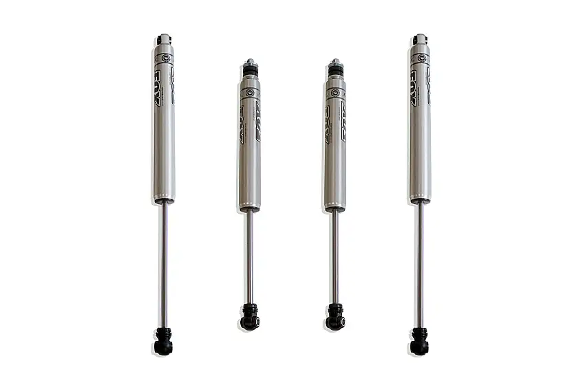 MaxTrac Suspension 943340F F&R FOX 2.0 PERFORMANCE SERIES SHOCKS - 4" LIFT HEIGHT
