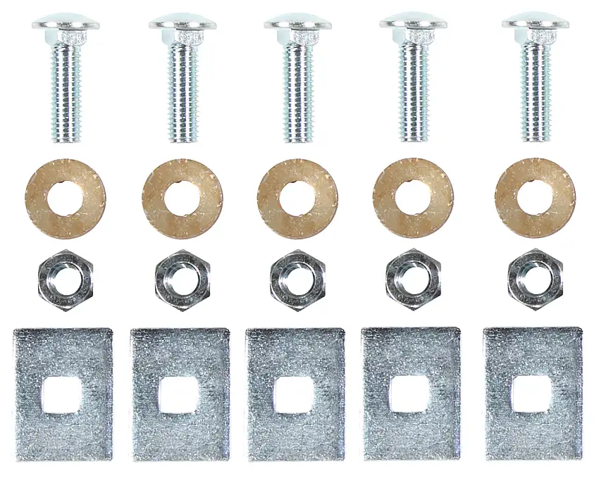 Reese Towpower Hardware Kit For Class 3 Trailer Hitch, 2 Inch 96522 For 1988-2000 GMC C3500 w/Aftermarket Roll Pan
